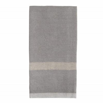 Gray Linen Towel